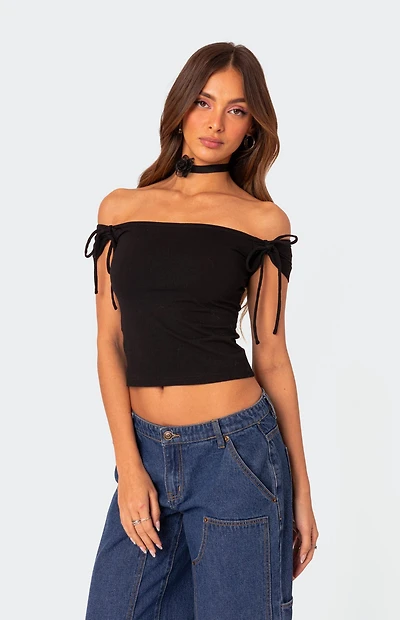 Edikted Jess Off Shoulder Top