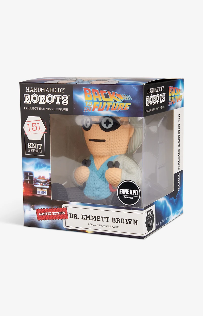 Back to the Future Dr. Emmett Brown 151 Knit Series Vinyl Figure