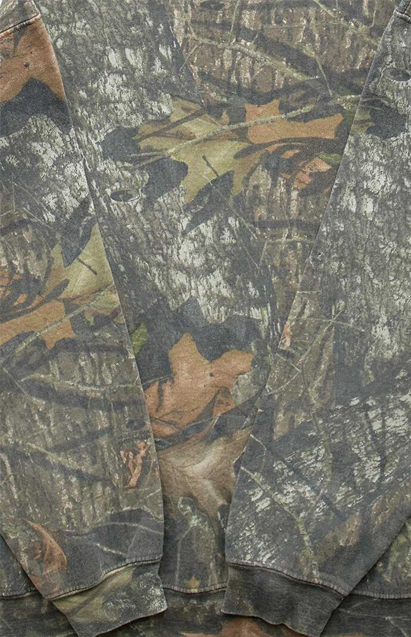 PS VINTAGE 2000s Camo Crew Neck Sweatshirt