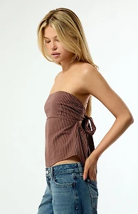 Your Favorite Kenzie Tie Back Tube Top