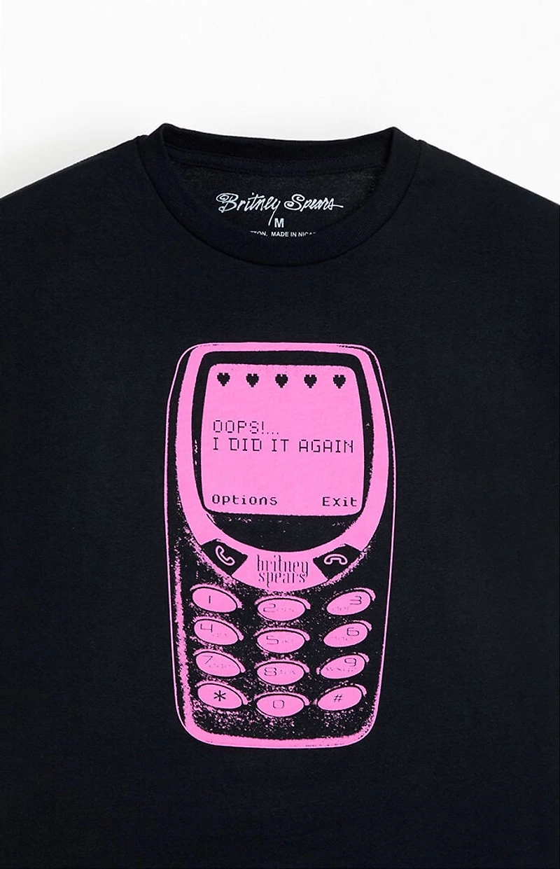 Britney Spears Cellphone T-Shirt
