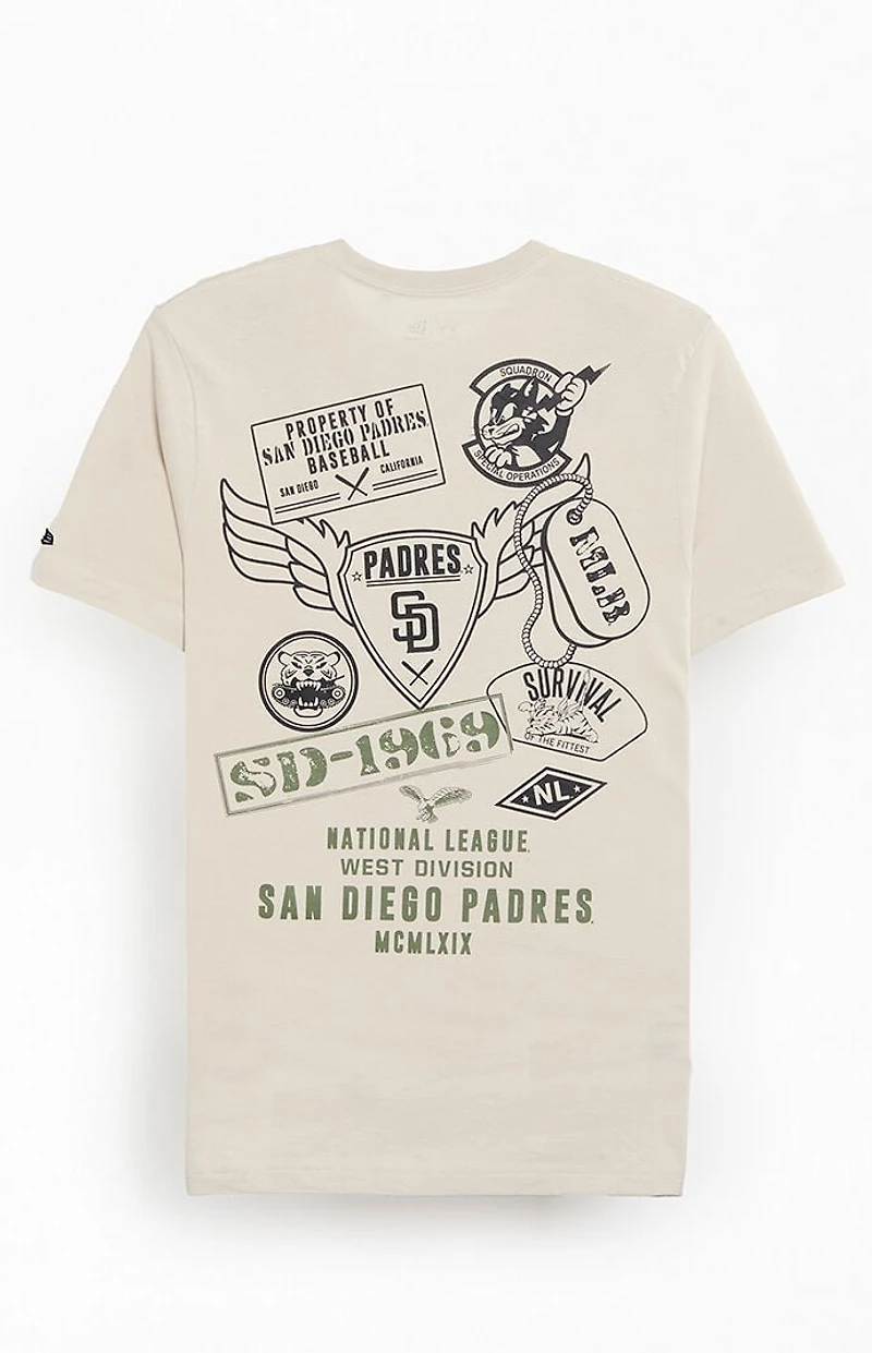 New Era Padres Military Logos T-Shirt