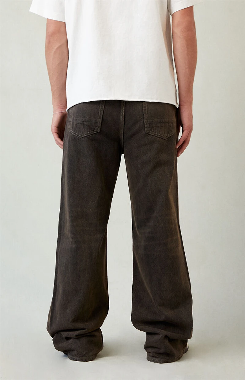 Pacsun Blake Extreme Baggy Jeans Overdyed Brown