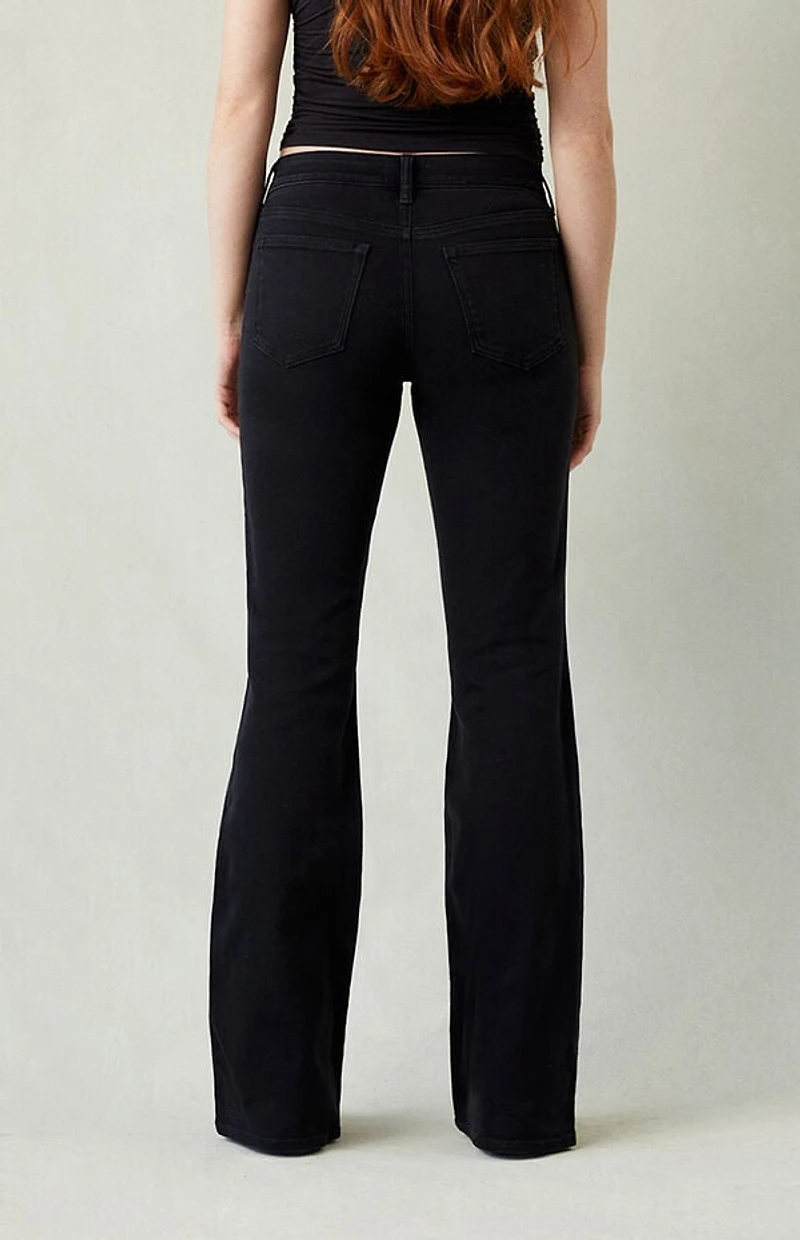 Pacsun Jade Low Rise Bootcut Jeans Stretch Black