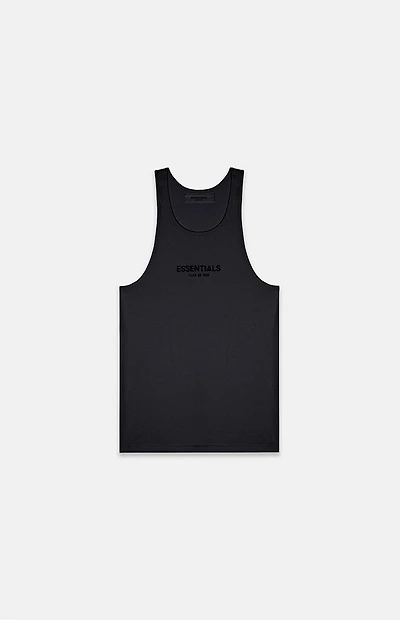 Fear of God ESSENTIALS Women's Jet Black Core Tank Top