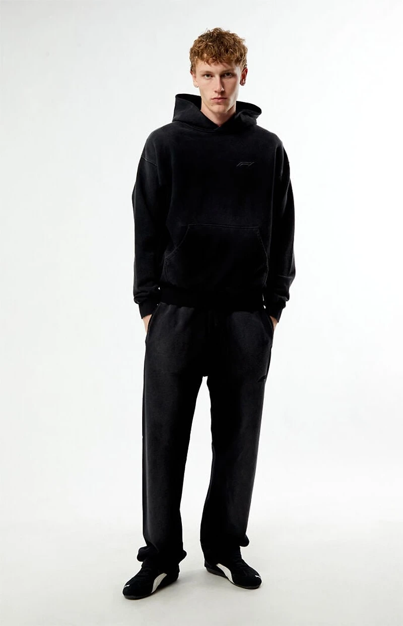 Formula 1 x Pacsun Las Vegas Washed Black Logo Hoodie