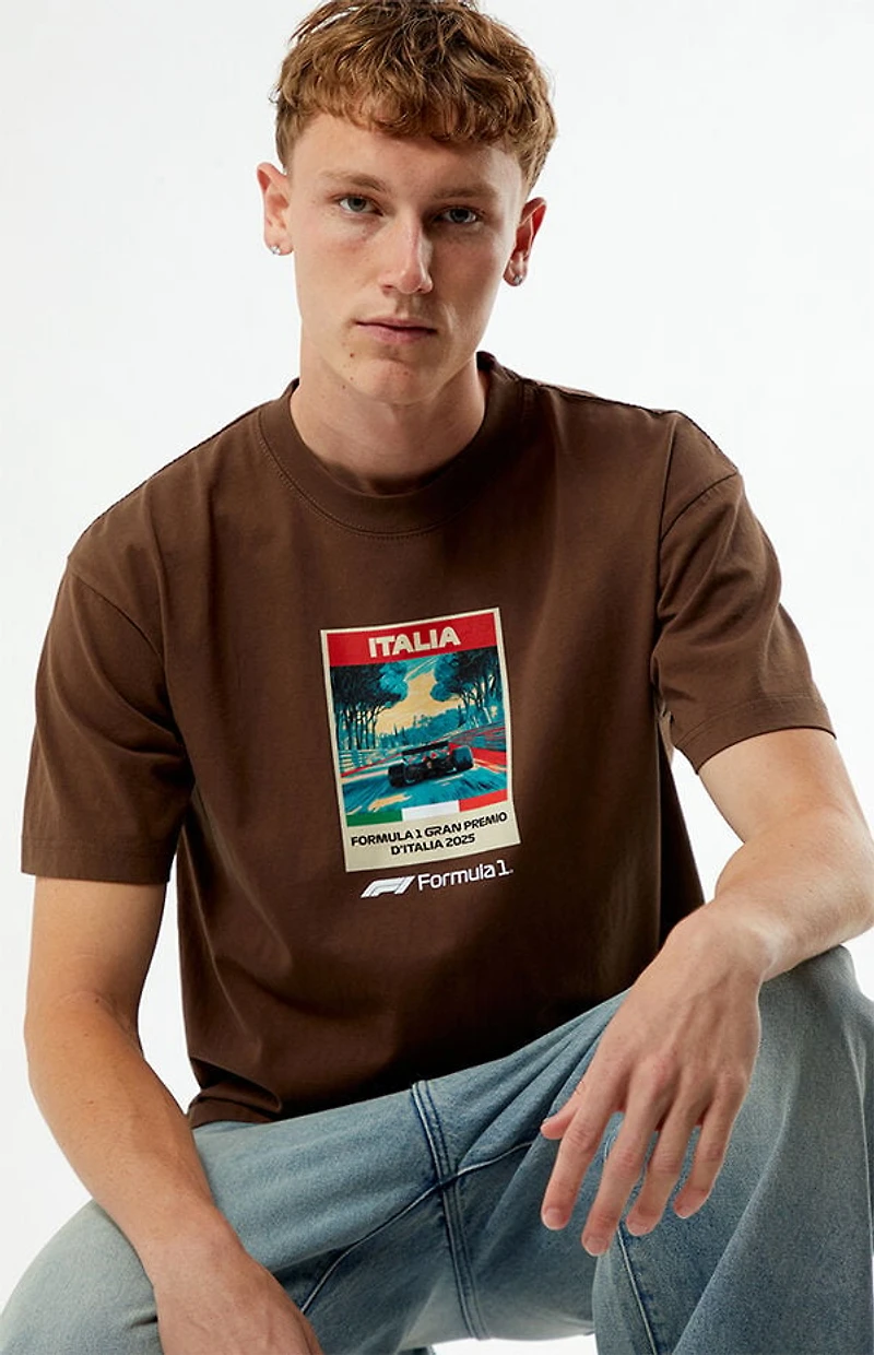 Formula 1 x Pacsun Monza Italy Poster T-Shirt