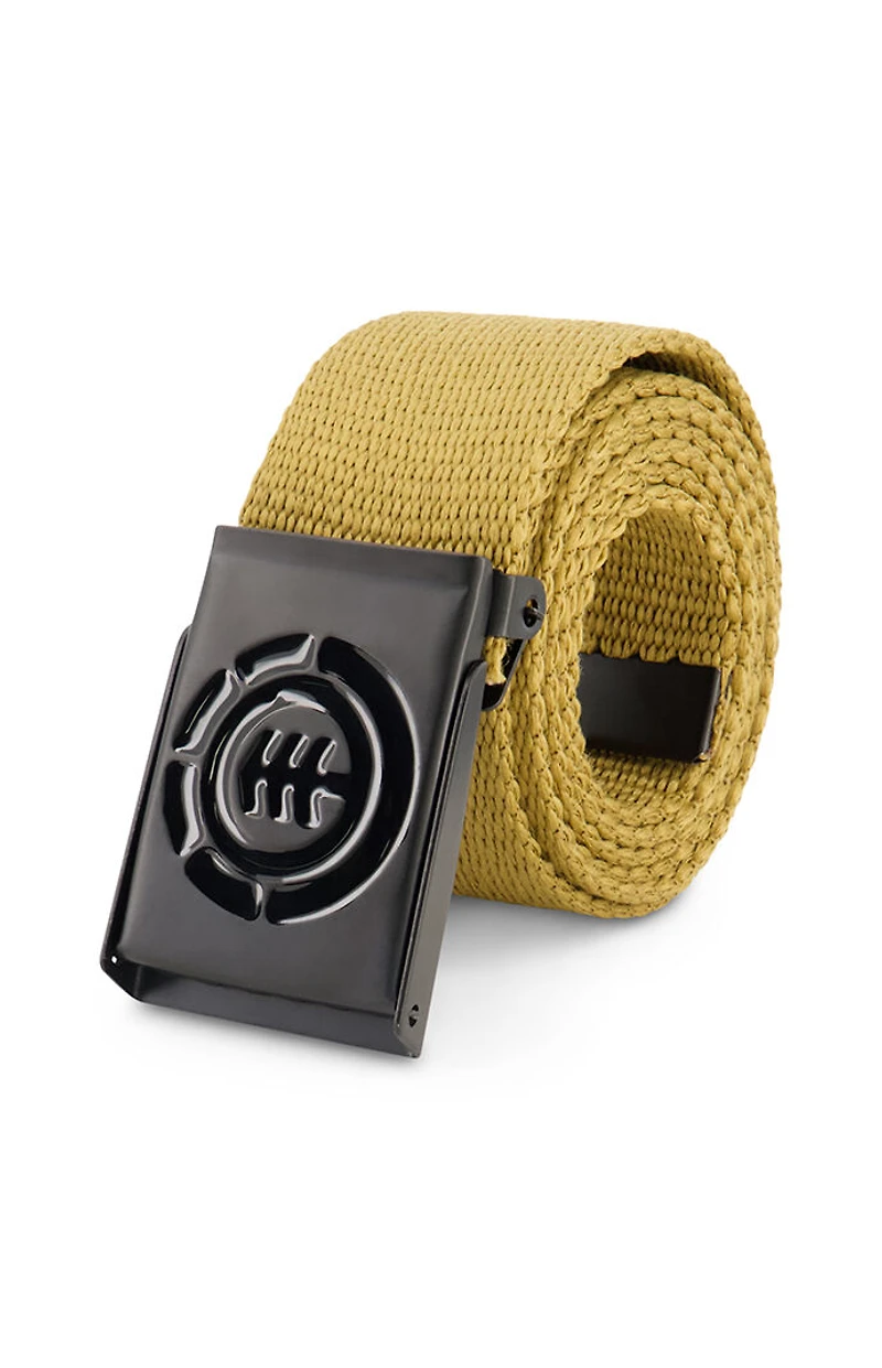 Element Khaki Logo Belt