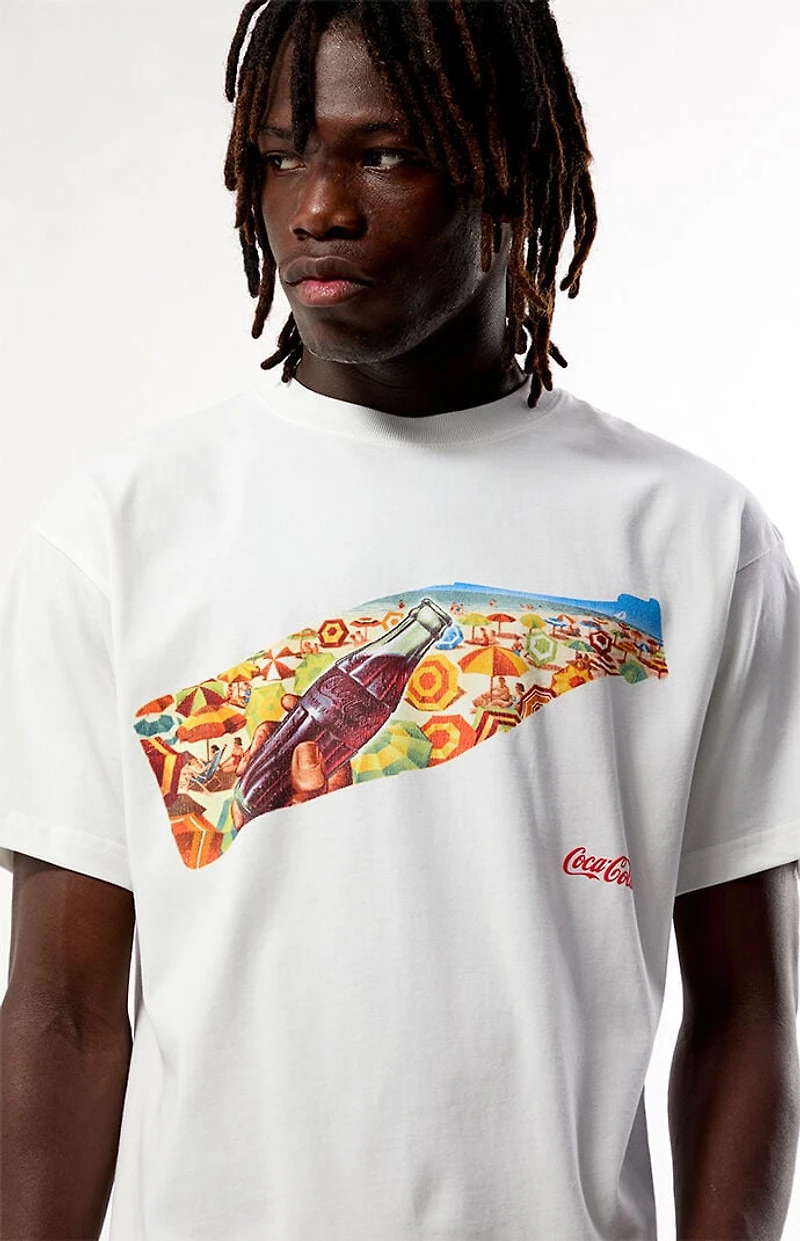 Coca Cola by Pacsun Summer Beach T-Shirt