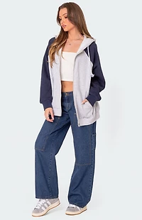 Edikted Oslo Zip Up Hoodie