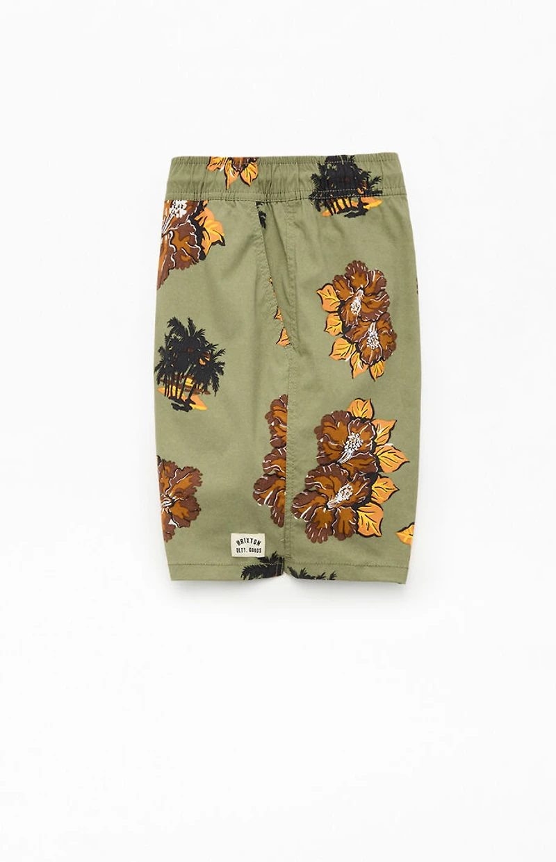 Brixton Everyday Stretch Hybrid 7" Swim Trunks