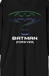 Batman Forever Movie Logo Long Sleeve T-Shirt