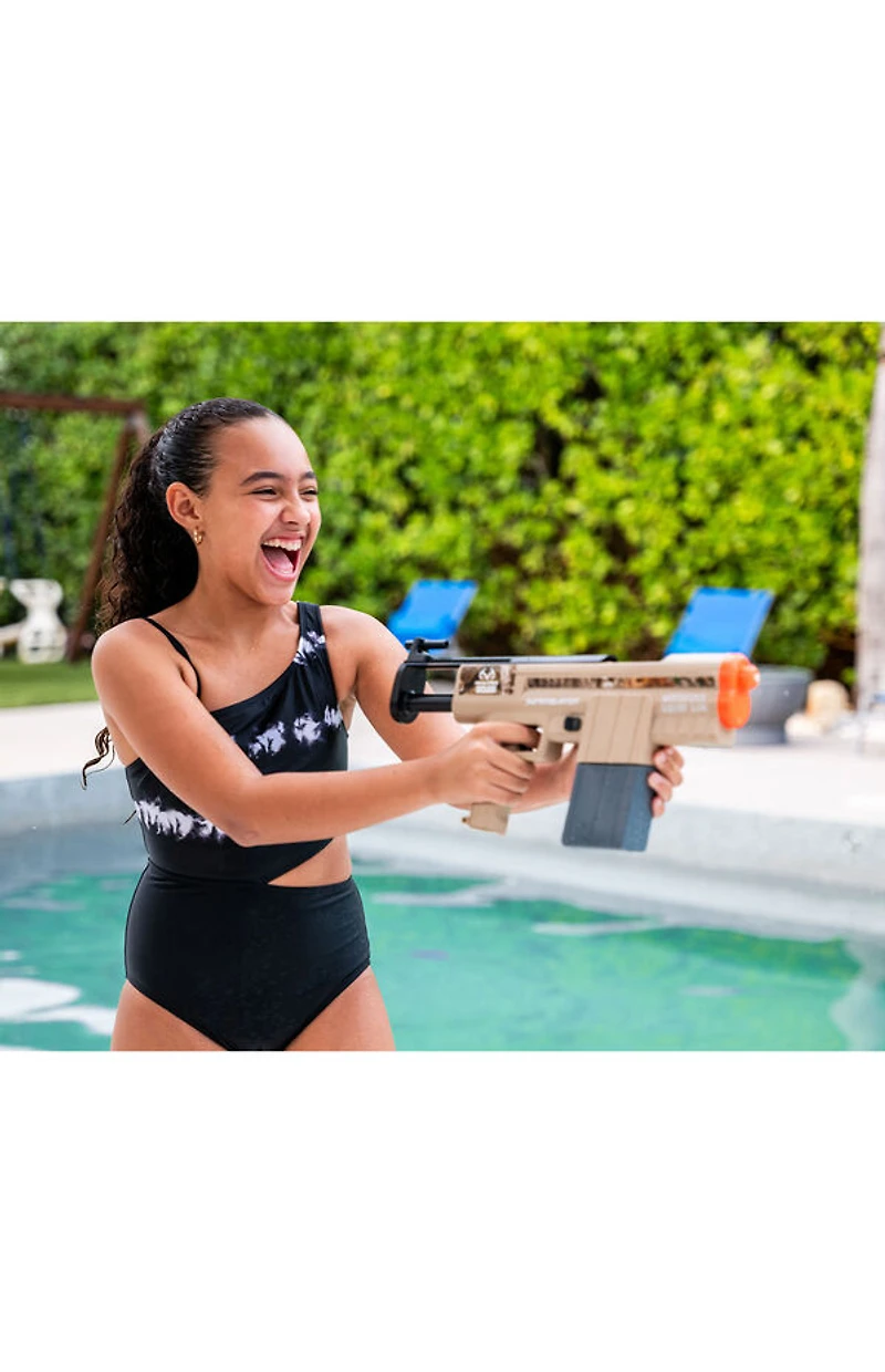 PoolCandy Realtree Edge SuperBlaster Motorized Water Gun