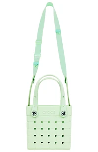 Crocs Mint Small Woven Crocssbody Tote Bag
