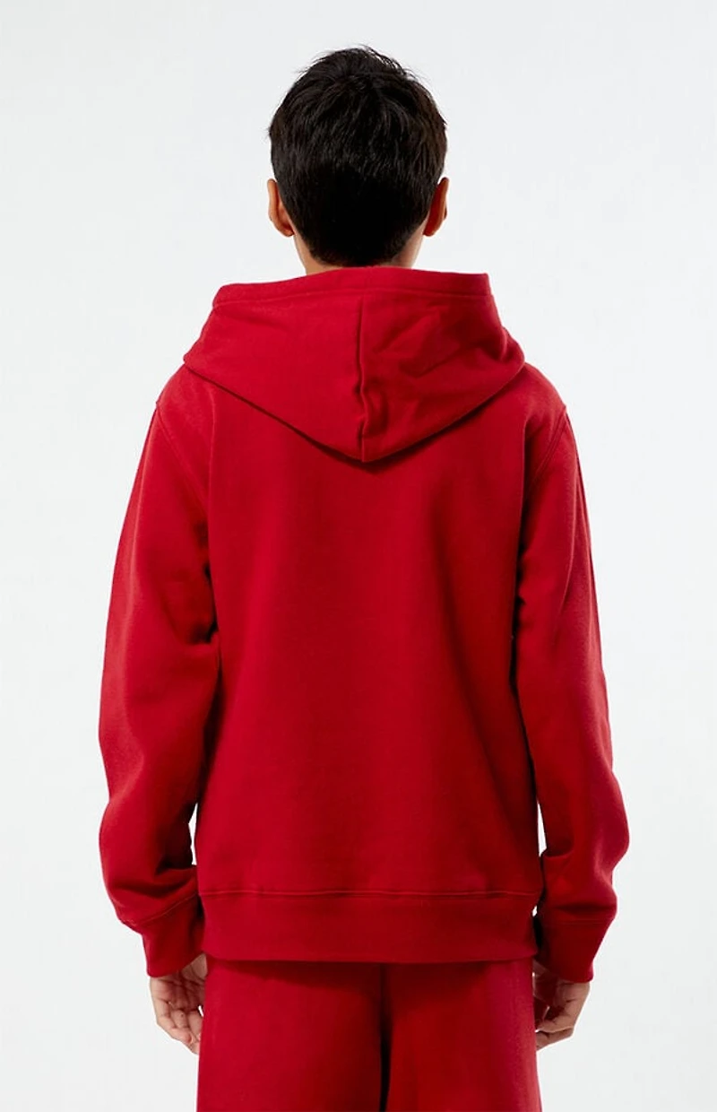 Pacsun Kids Red Pacific Sunwear Hoodie