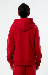 Pacsun Kids Red Pacific Sunwear Hoodie