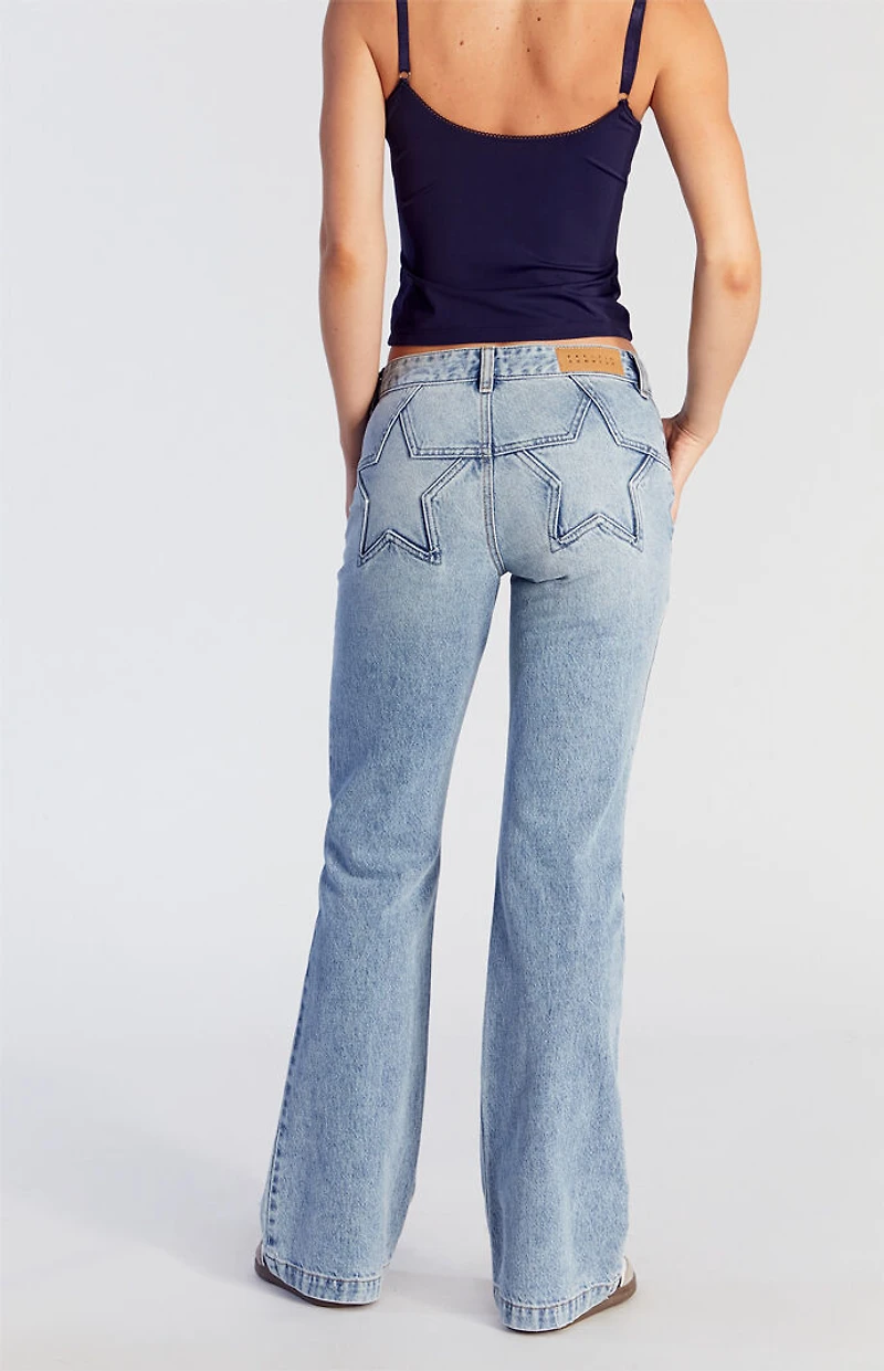 Pacsun Jade Low Rise Bootcut Jeans Star