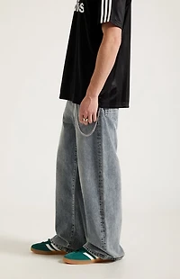 Pacsun Blake Extreme Baggy Jeans Chain Washed Gray