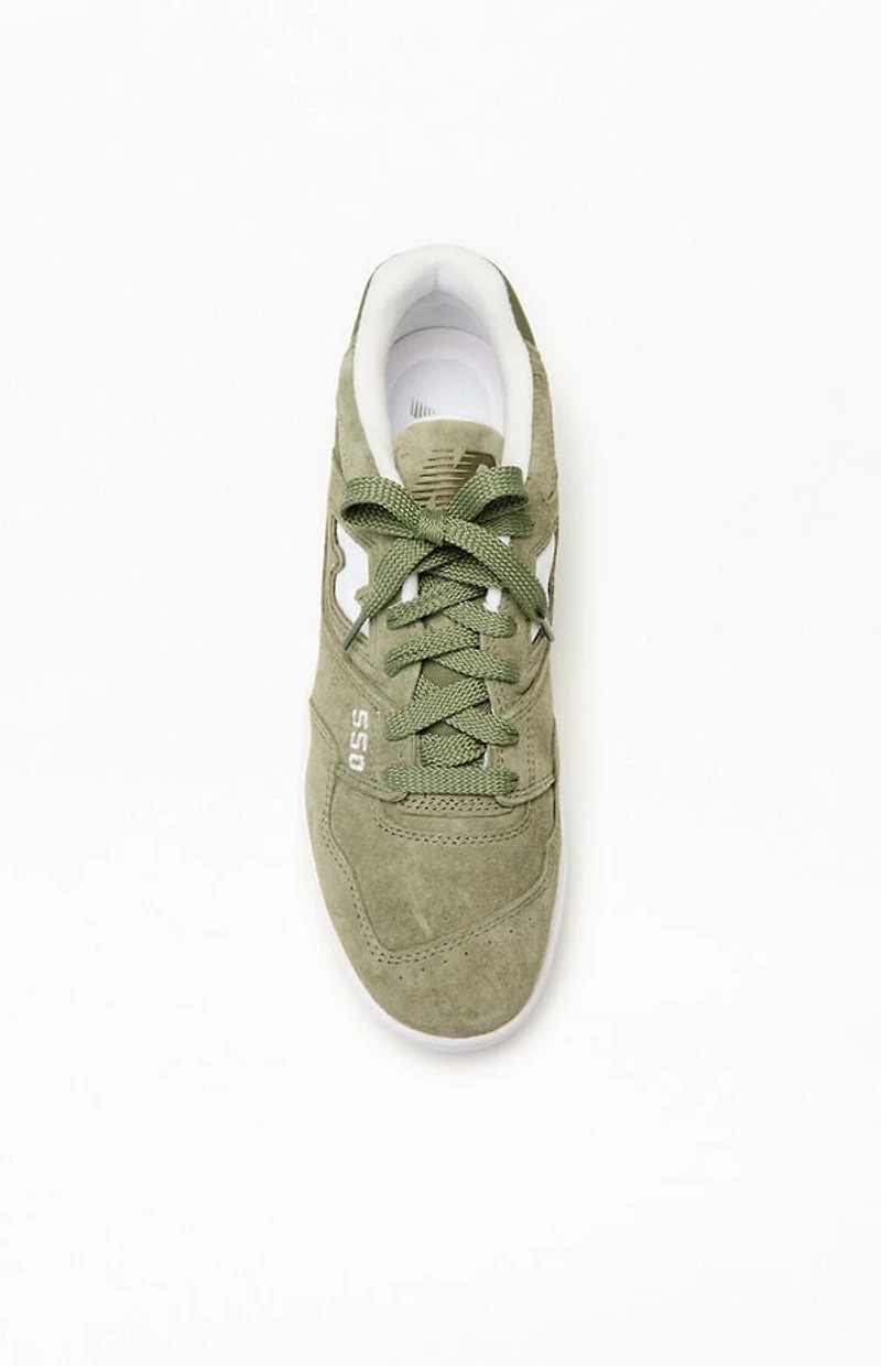 New Balance Green 550 Shoes