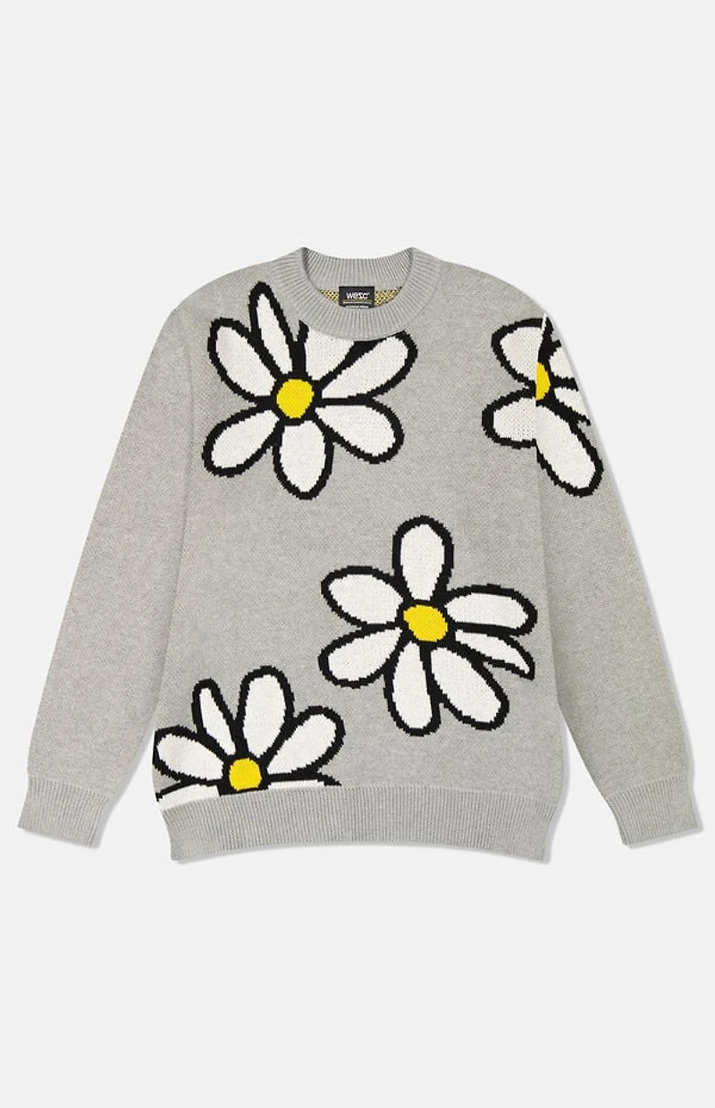 WeSC America Inc Leon Daisy Crew Neck Sweater