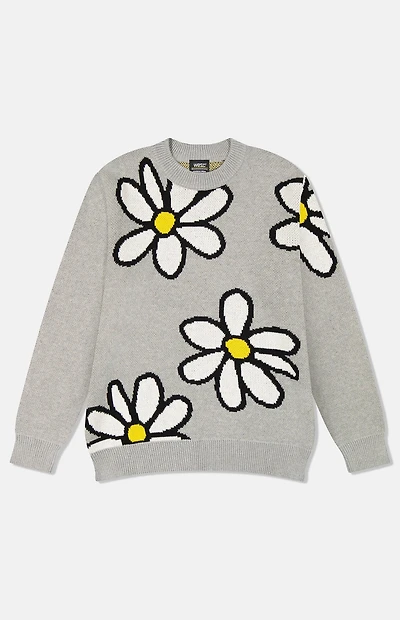 WeSC Leon Daisy Crew Neck Sweater