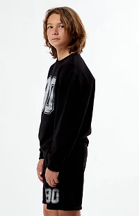 Pacsun Kids Black Crew Neck Sweatshirt