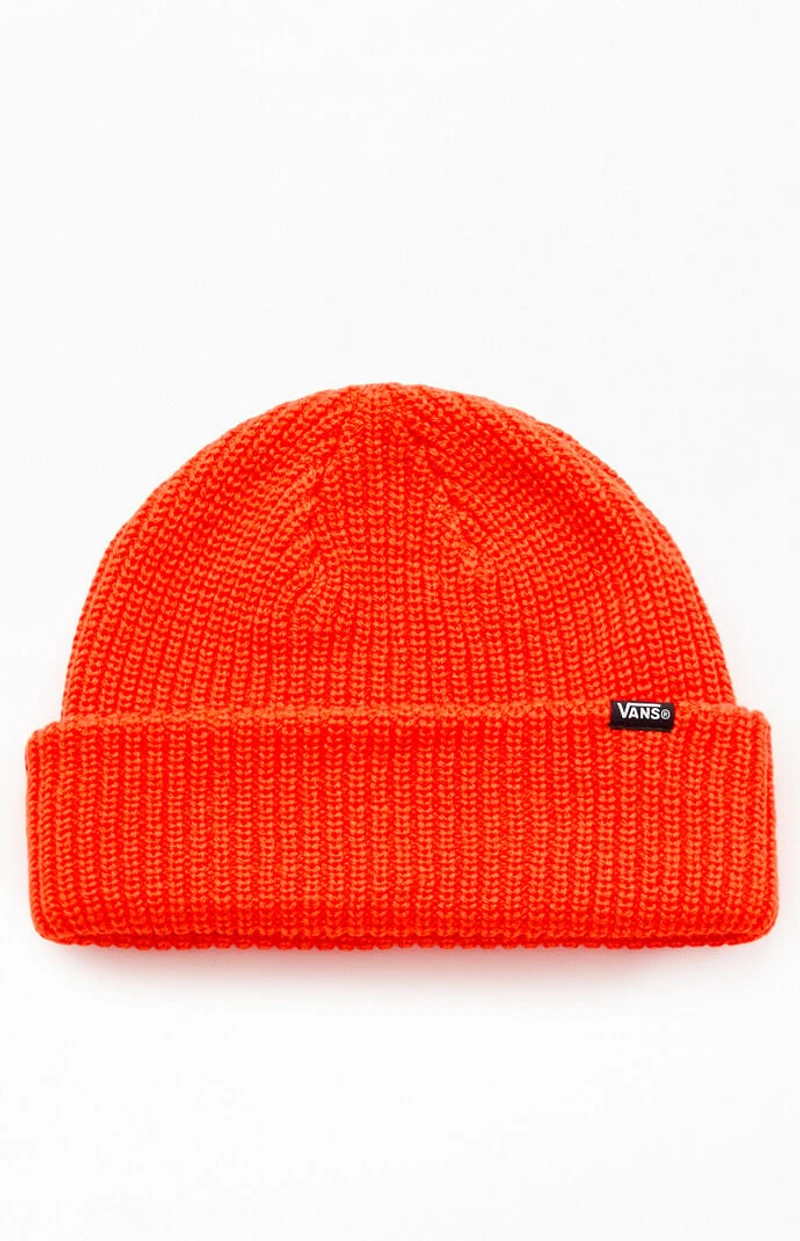 Vans Kids Orange Core Basic Cuff Beanie