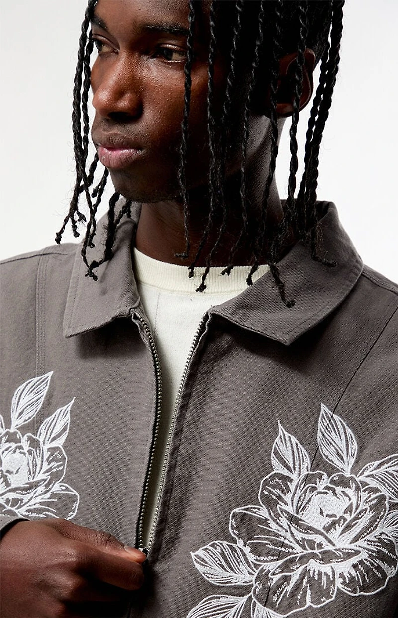 Pacsun Roses Gas Jacket