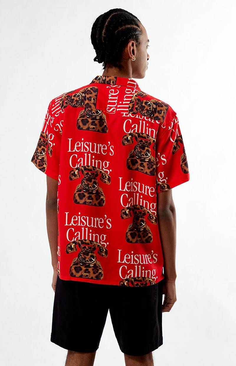 Duvin Design Cat Call Camp Shirt