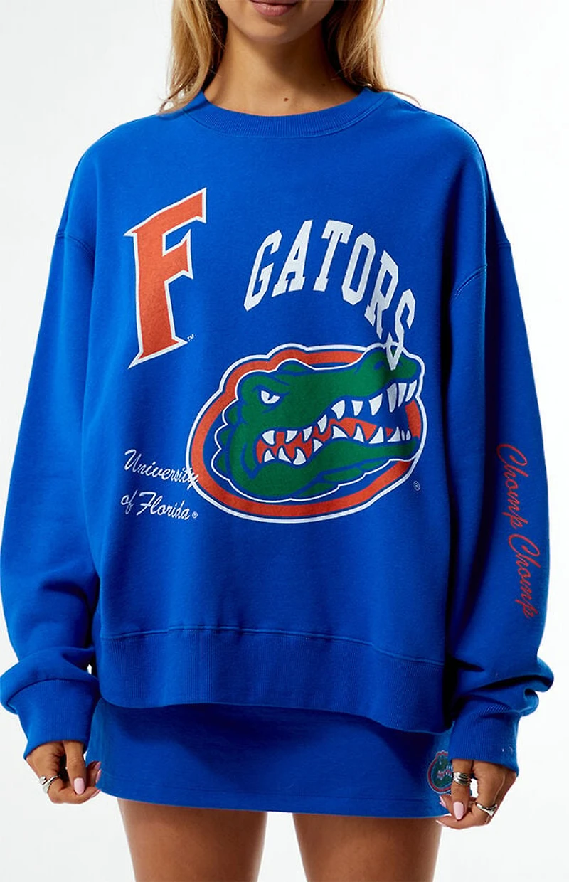 WILD COLLECTIVE x Pacsun University of Florida Gators Crew Neck Oversized Sweatshirt