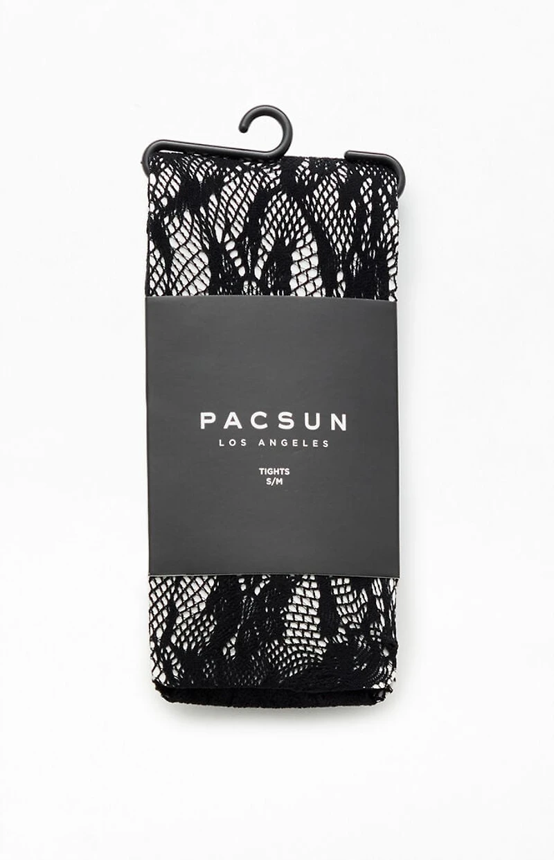 Pacsun Black Lace Tights