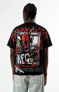 Netflix x Stranger Things Hellfire Lives Oversized T-Shirt