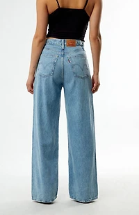 Levi's Light Indigo Cinch Baggy Jeans