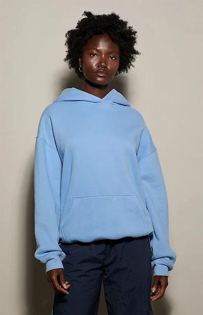 Pacsun Light Blue Ultra Soft Fleece Hoodie