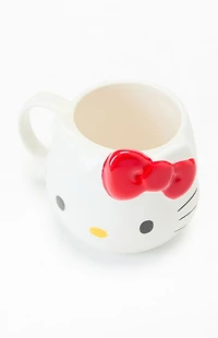 Hello Kitty Face Sculpted Mug