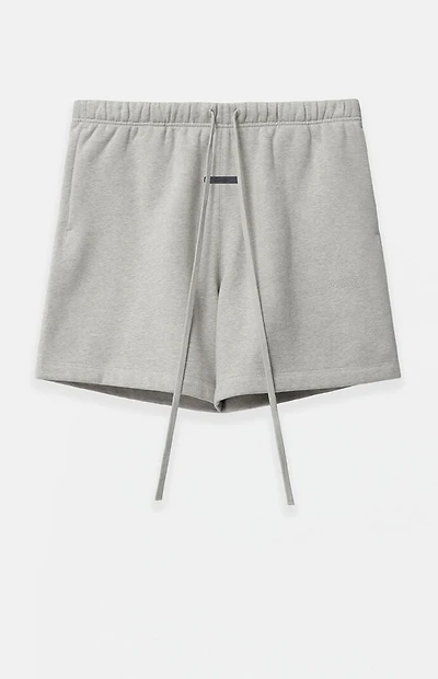 Fear of God ESSENTIALS Concrete Heather Signature Classic Sweat Shorts