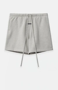 Fear of God ESSENTIALS Concrete Heather Signature Classic Sweat Shorts