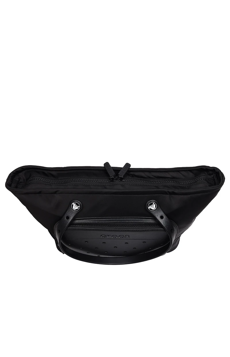Crocs Black Pocket Large Tote Bag