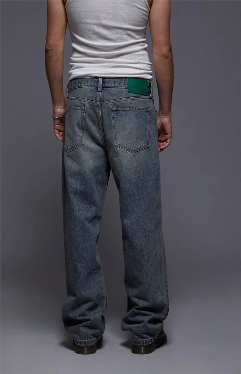 FIELD OF STUDY by Pacsun Dylan Baggy Jeans Medium Blue