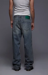 FIELD OF STUDY by Pacsun Dylan Baggy Jeans Medium Blue