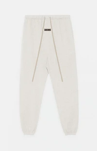 Fear of God ESSENTIALS Heather Oatmeal Classic Fleece Sweatpants