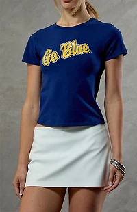 WILD COLLECTIVE Michigan Wolverines Skimmer T-Shirt