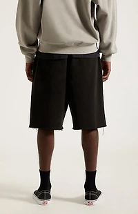 UNKNOWN NY Raw Applique Baggy Sweat Shorts