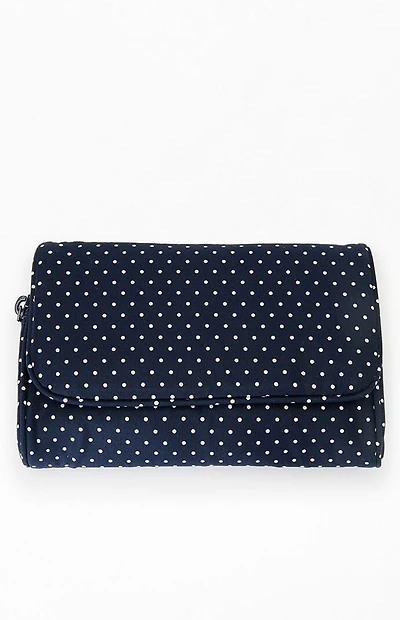 John Galt Polka Dot Makeup Bag