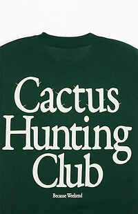 Because Weekend Cactus Hunting Club T-Shirt