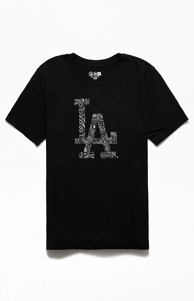 New Era Dodgers Paisley T-Shirt