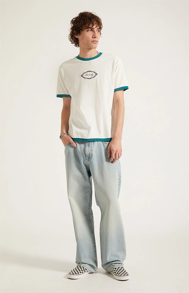 Pacsun Dylan Baggy Jeans Light Blue