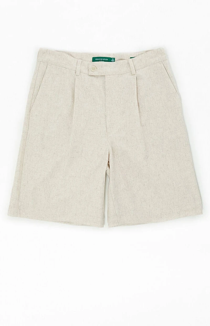 FIELD OF STUDY by Pacsun Linen Baggy Shorts