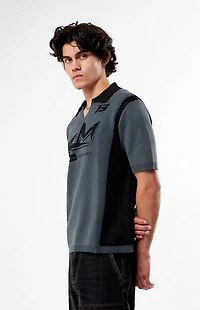Pacsun Moto Polo Sweater Shirt