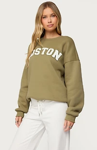 Edikted Boston Girl Sweatshirt